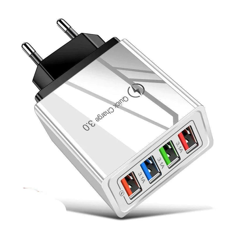 Carregador usb carga rápida 3.0 3.1a - GM variedades