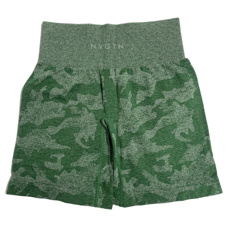 Shorts sem costura camuflado - GM variedades