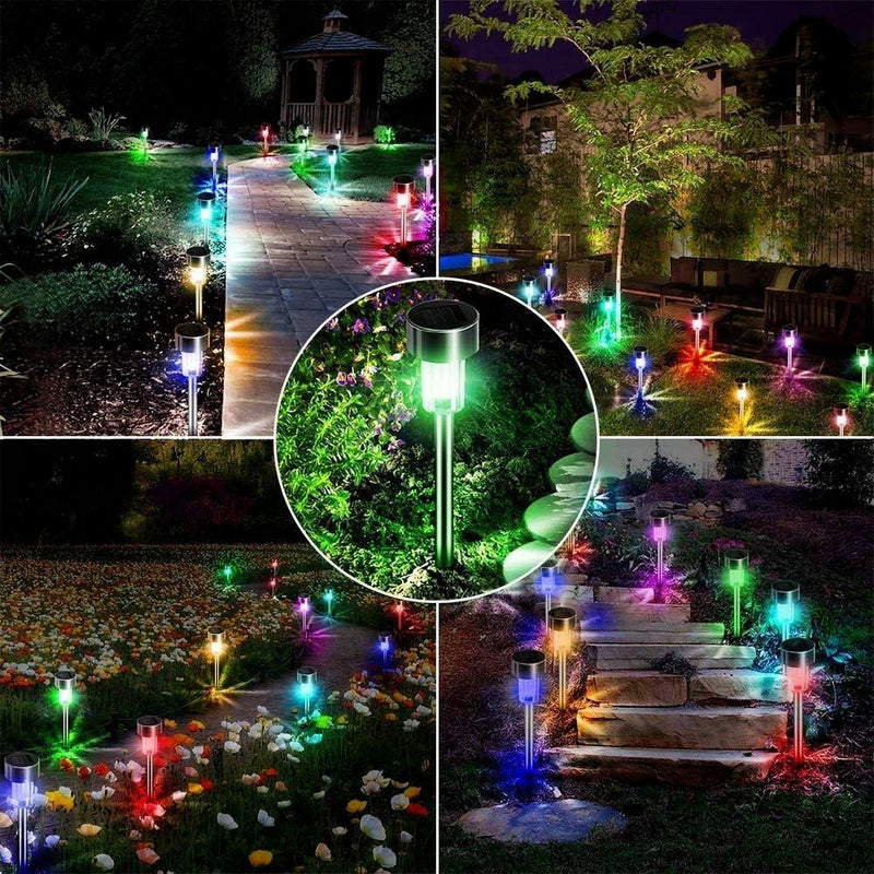 Lâmpada LED Solar À Prova D'água Para Jardim - GM variedades