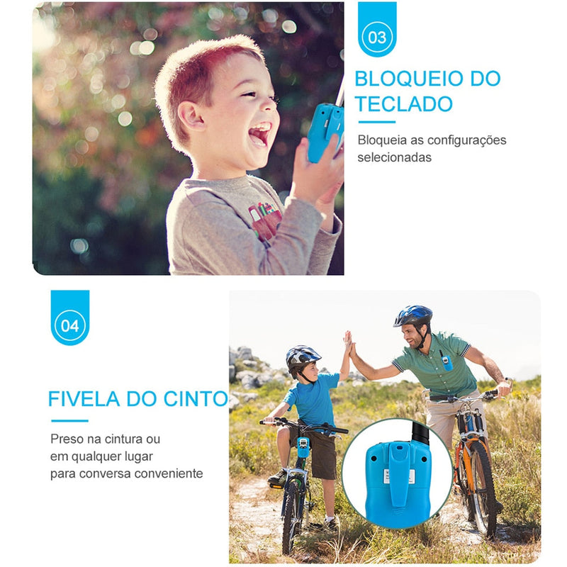 Walkie Talkie Portátil infantil - GM variedades