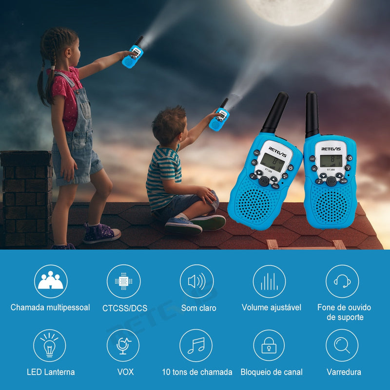 Walkie Talkie Portátil infantil - GM variedades